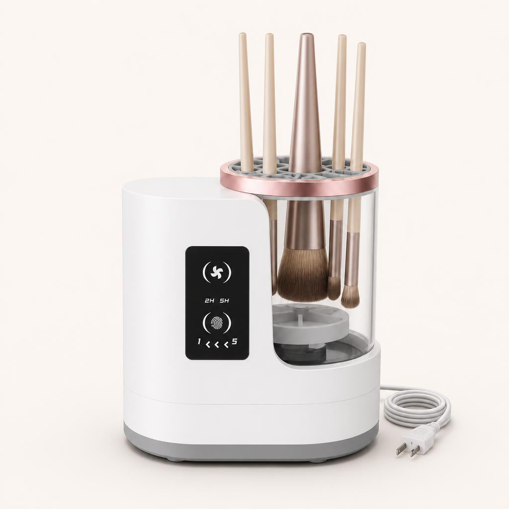 Brush & Bloom cleaner, plug-in version with wall cable